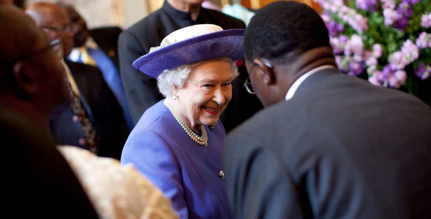 Commonwealth heads of government lunch with Queen Elizabeth II, Jun 6, 2012. Image: Adam Gasson/Commonwealth Secretariat/Flickr