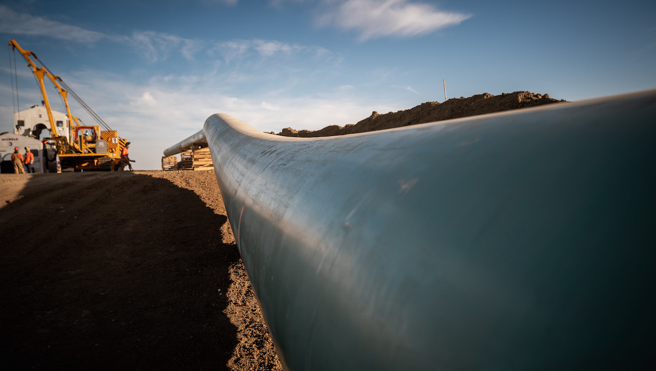 Keystone XL construction site. Image credit: Government of Alberta/Flickr