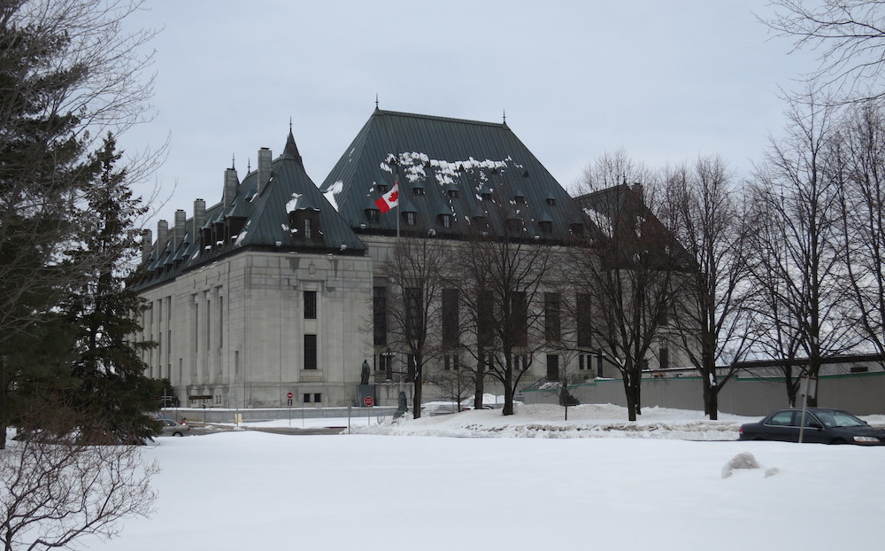 The Supreme Court of Canada Building in Ottawa. Image credit: David J. Climenhaga