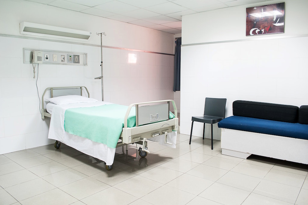 Hospital bed. Image credit: Martha Dominguez de Gouveia/Unsplash