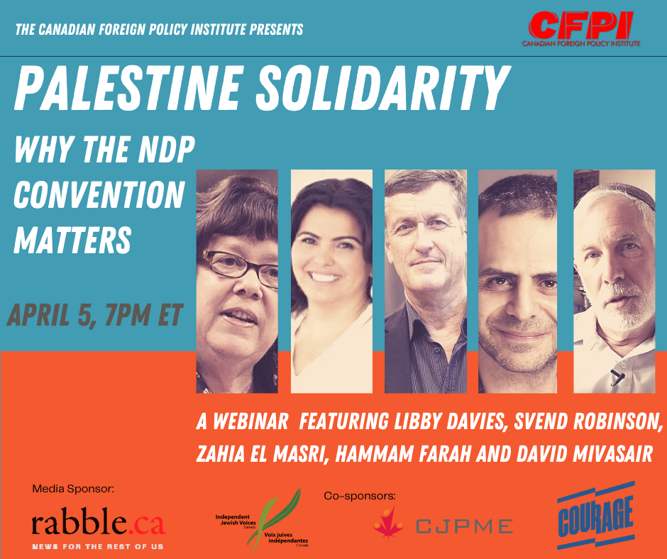 Why Palestine solidarity matters at the NDP convention