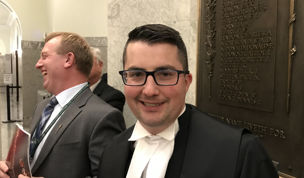 Alberta Speaker Nathan Cooper is really sorry about signing that letter criticizing Premier Jason Kenney's COVID-19 policy. Image credit: David J. Climenhaga