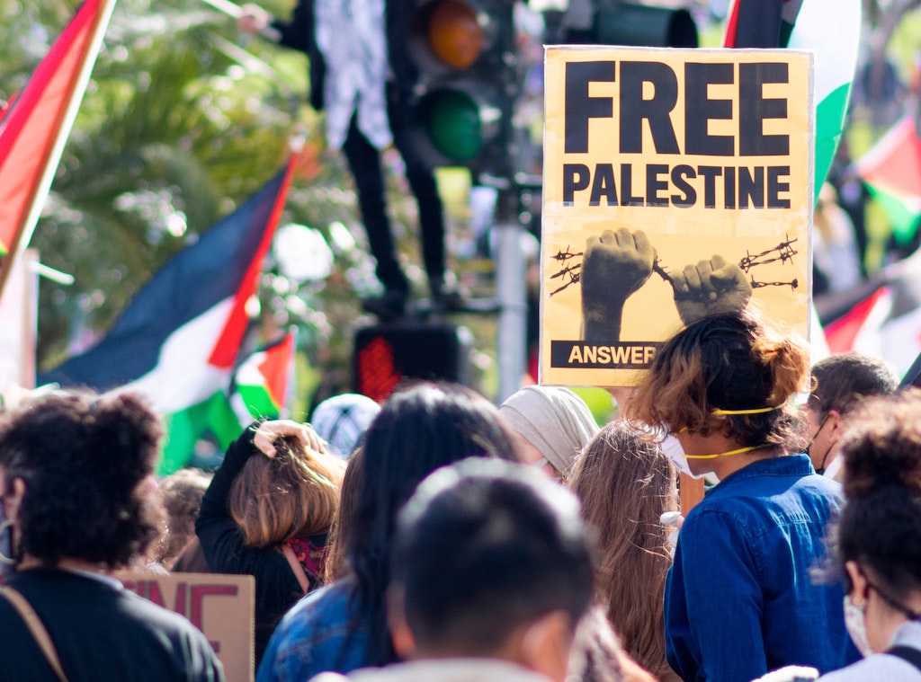 Protest against U.S. aid to Israel and for a free Palestine on May 15, 2021, San Francisco. Image credit: Patrick Perkins/Unsplash