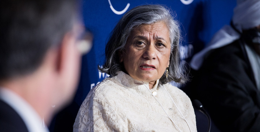 Senator Ratna Omidvar. Image credit: Boris Baldinger/World Economic Forum/Flickr