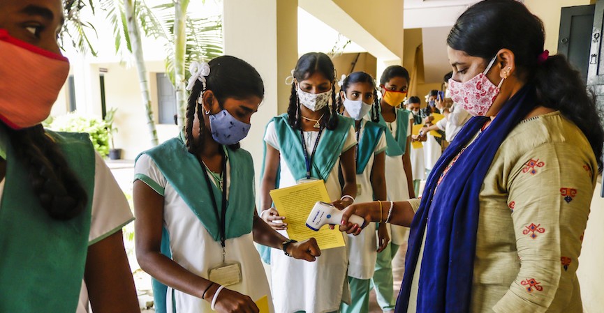 Public health initiative in rural Karnataka, India. Image credit: Trinity Care Foundation/Flickr