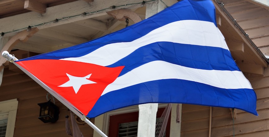Cuban flag. Image credit: Paul Brennan/Public Domain