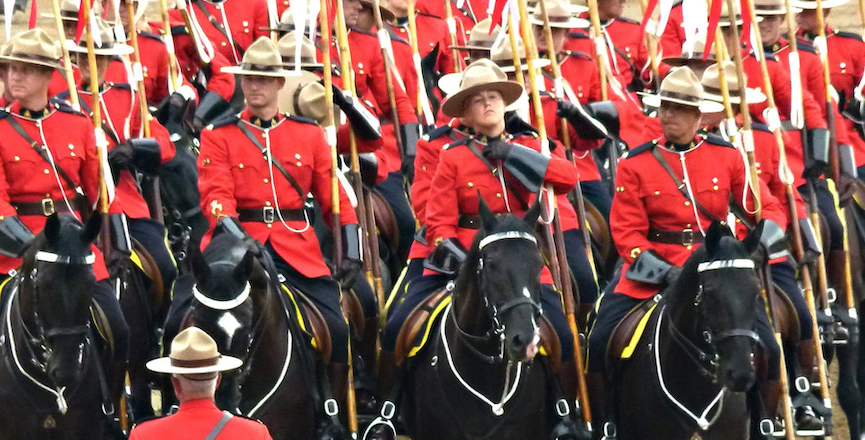 RCMP on display at the Calgary Stampede. Image credit: Pikist.