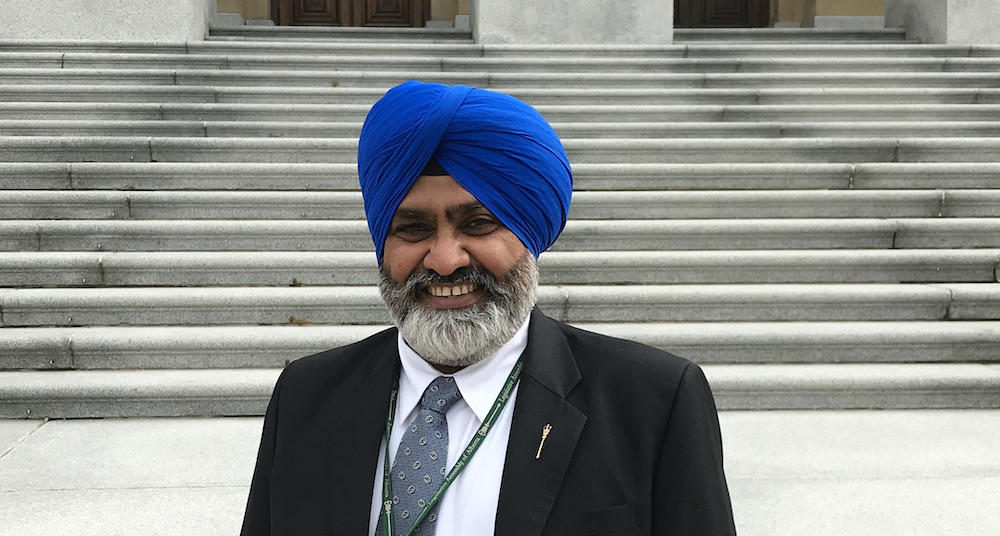 Calgary-Falconridge MLA Devinder Toor in 2019. Image: David J. Climenhaga/Used with permission