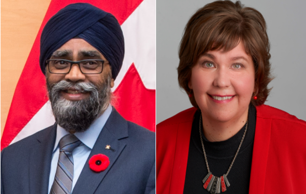 Harjit Sajjan and Anita Vandenbeld/Wikimedia Commons