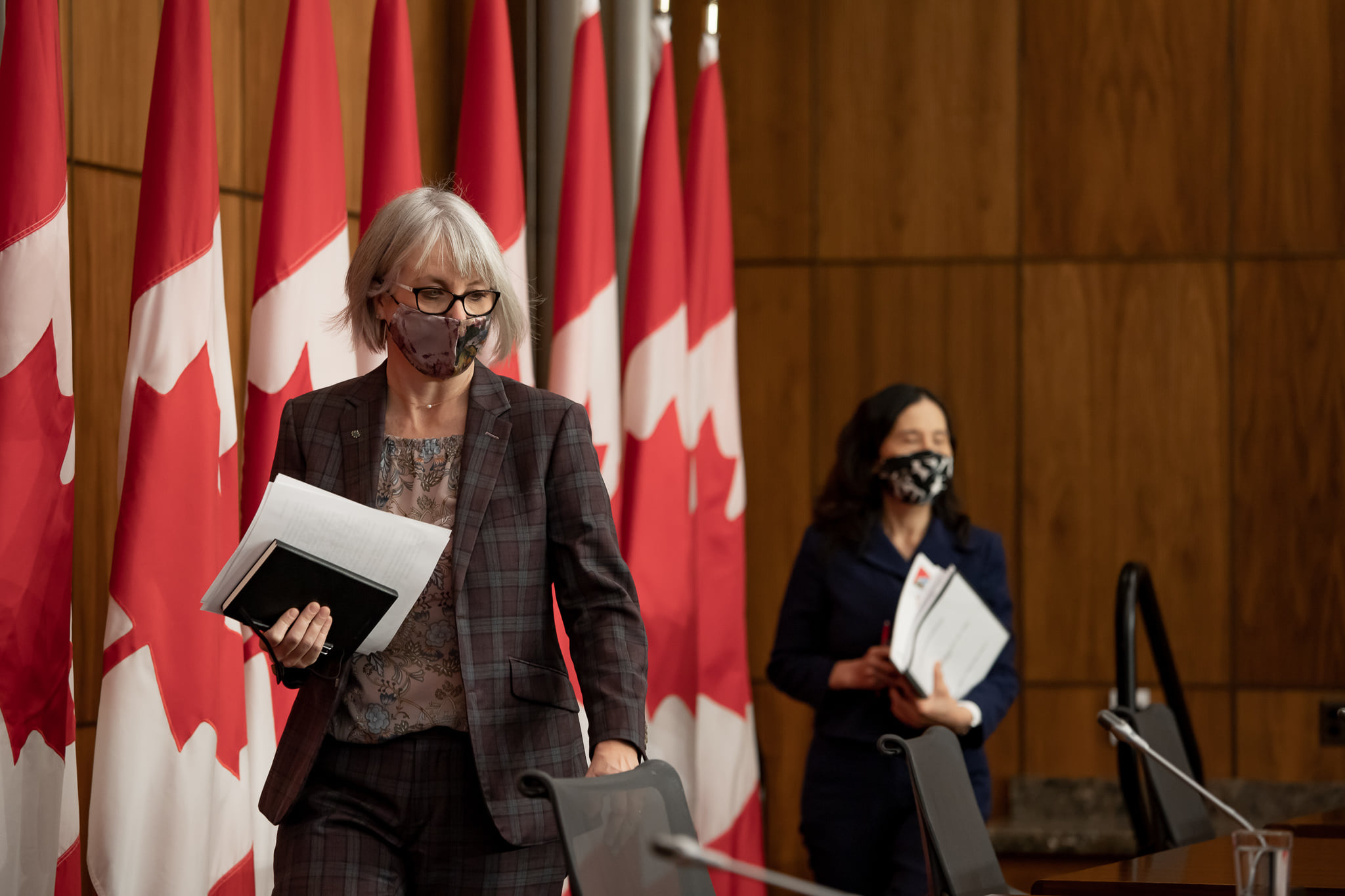 Health Minister Patty Hajdu and Chief Public Health Officer Theresa Tam. Image credit: Patty Hajdu/Facebook