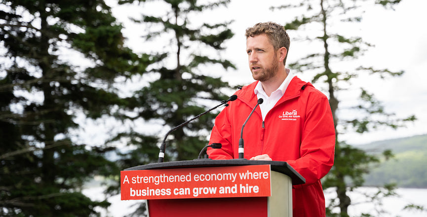 Liberal Premier of Nova Scotia Iain Rankin. Image: Iain Rankin/Facebook