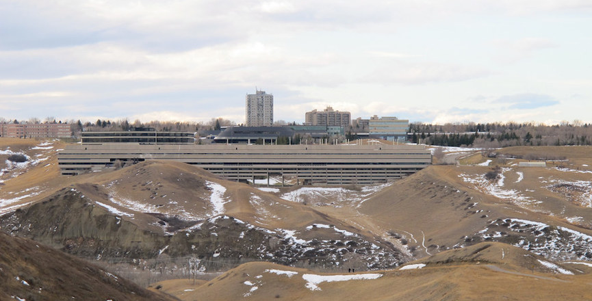 The University of Lethbridge -- now able to demand proof of vaccination and make students wear non-medical masks. Image: Josh*m/Flickr