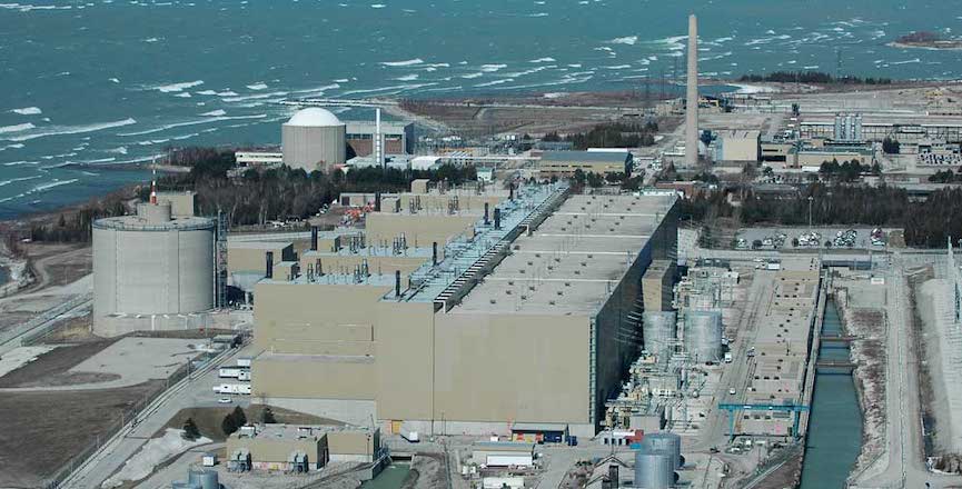 Bruce Nuclear Generating Station in Kincardine, Ontario. Image: Chuck Szmurlo/Wikimedia Commons