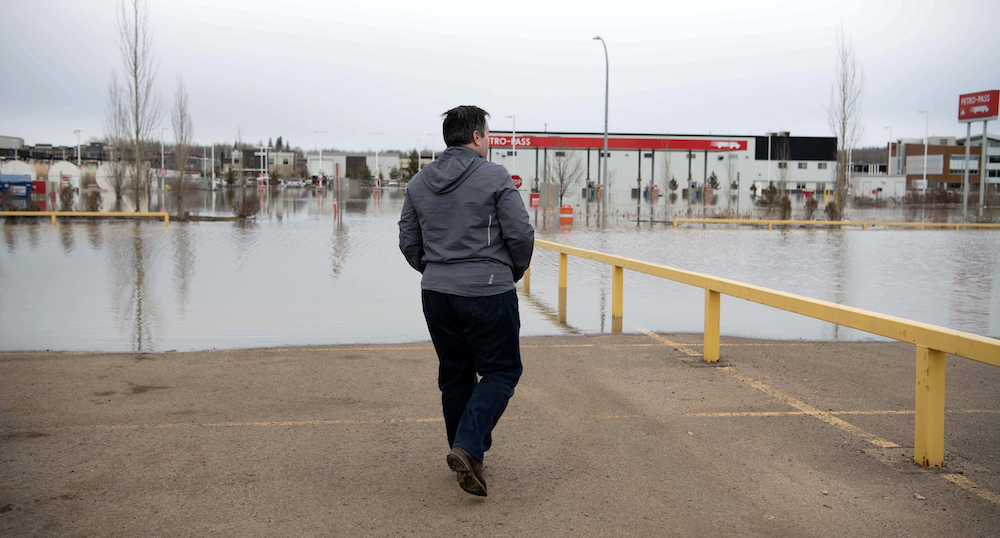 Alberta Premier Jason Kenney -- walking into the sunset, or what? (Photo: Chris Schwarz, Government of Alberta).