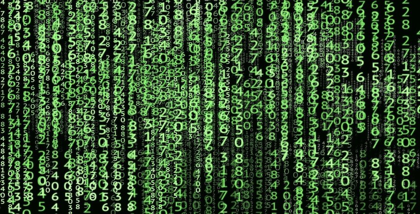 Jumbled green numbers in vertical lines on a black background, representing internet code. Image: Jae Rue/Pixabay