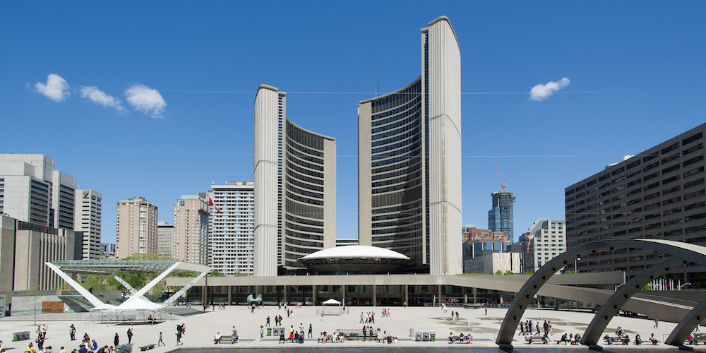 Toronto City Hall. Image: City of Toronto/Flickr