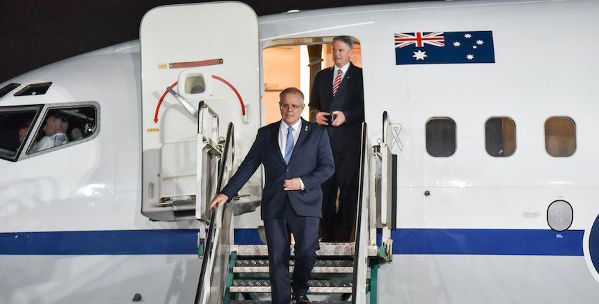 Australian Prime Minister Scott Morrison in 2018. Image: G20 Argentina/Flickr