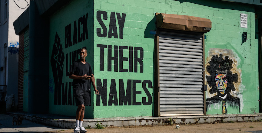 Say their names; public art in Shaw, D.C. Image: Geoff Livingston/Flickr