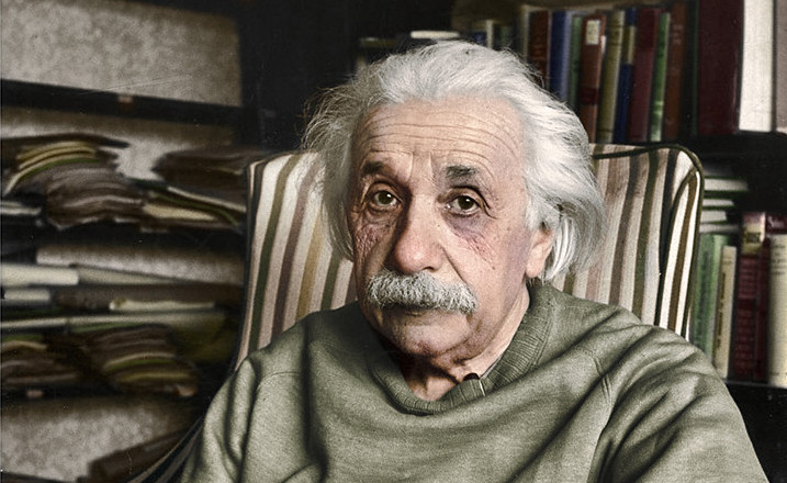 Albert Einstein, pictured here at Princeton in 1948, was one of many prominent Jewish critics of political Zionism. (Photo by Alfred Eisenstaedt for Life Magazine; authorized for use under Creative Commons Licence Agreement.)
