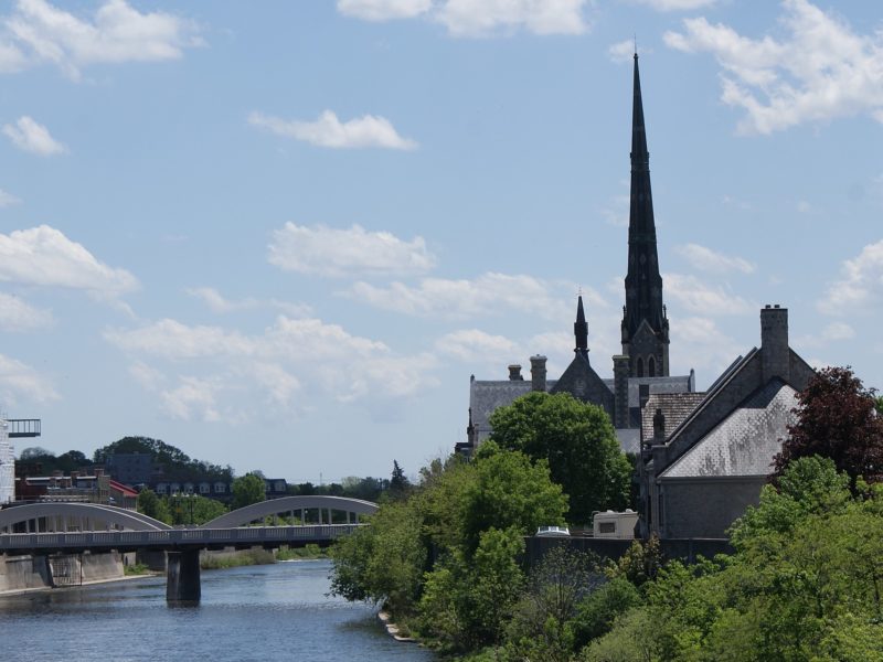 Grand River in Cambridge, Ontario. (Image: Peter J. Restivo/Creative Commons).