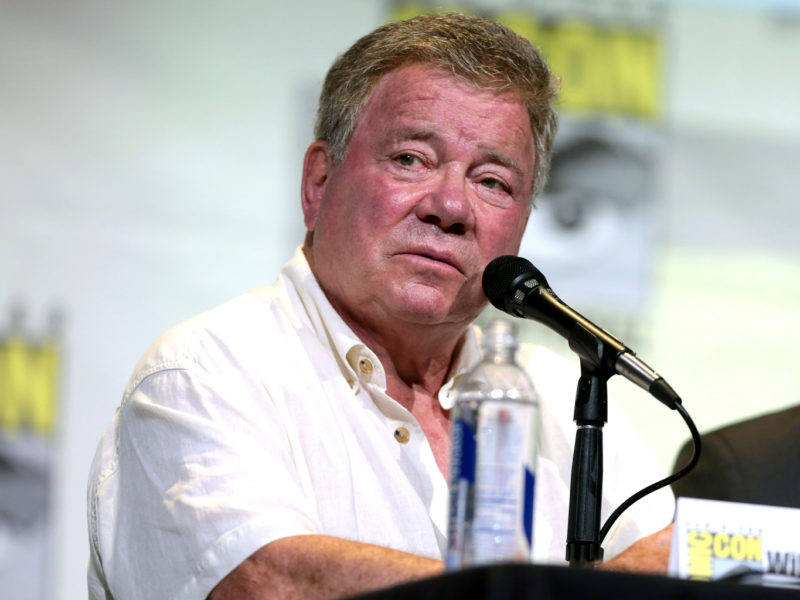 Canadian actor and 'Star Trek' star William Shatner, who flew to space this week at the age of 90. (Image: Gage Skidmore/Flickr)