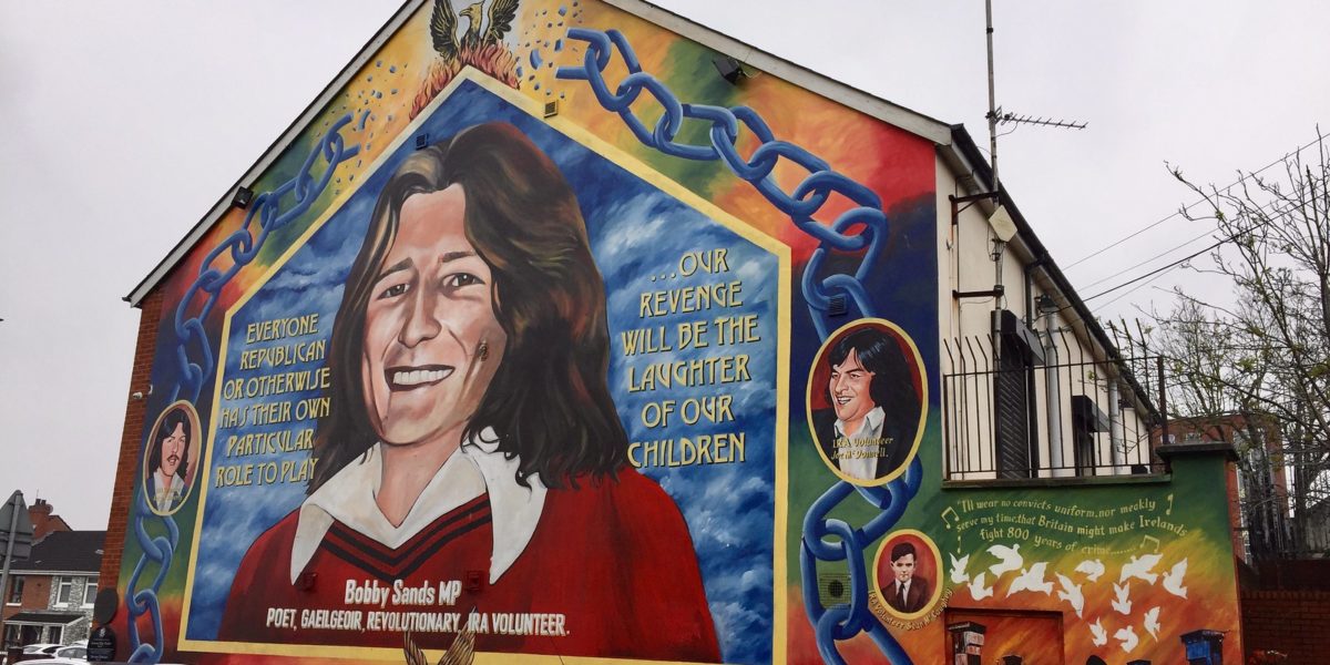 A mural of Irish Republican Bobby Sands in Belfast, Northern Ireland. (Image: Jason Jones/Flickr).