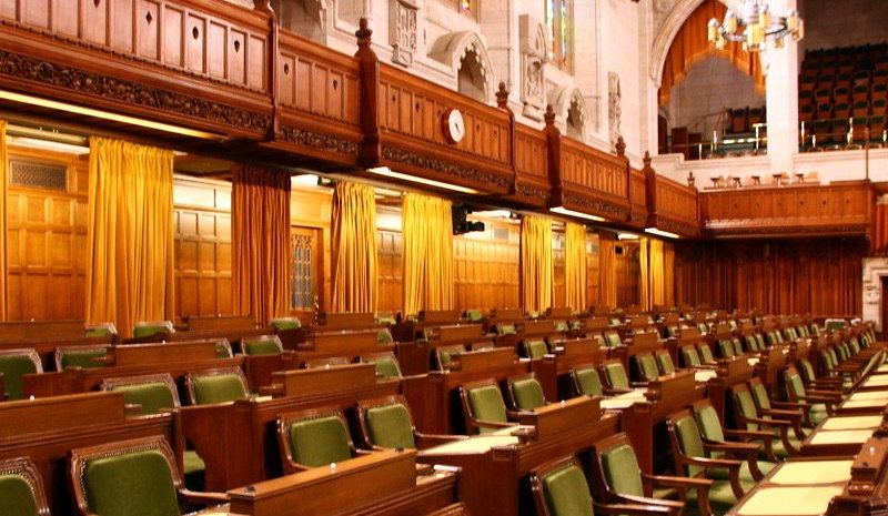 The old House of Commons at Centreblock, which is now under the restoration process. (Image: Márcio Cabral de Moura/Flickr)