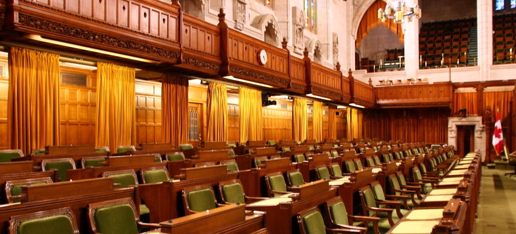 The old House of Commons at Centreblock, which is now under the restoration process. (Image: Márcio Cabral de Moura/Flickr)