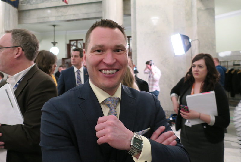 Alberta NDP Economic Development Critic Deron Bilous. David J. Climenhaga/AlbertaPolitics.ca