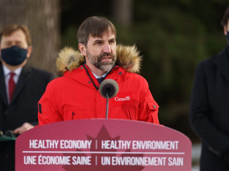 Stephen Guilbeault, Canada's new environment minister, whose first trip as minister will be representing Canada at COP26 next week. (Image: Stephen Guilbeault/Twitter).