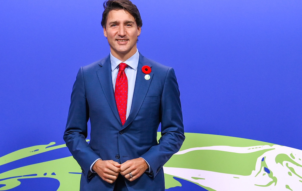 Prime Minister Justin Trudeau attends COP26 in Glasgow.