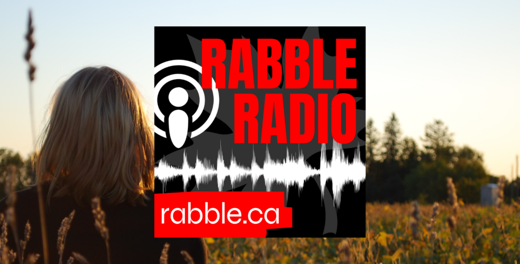 Photo of a girl in Ontario farmland