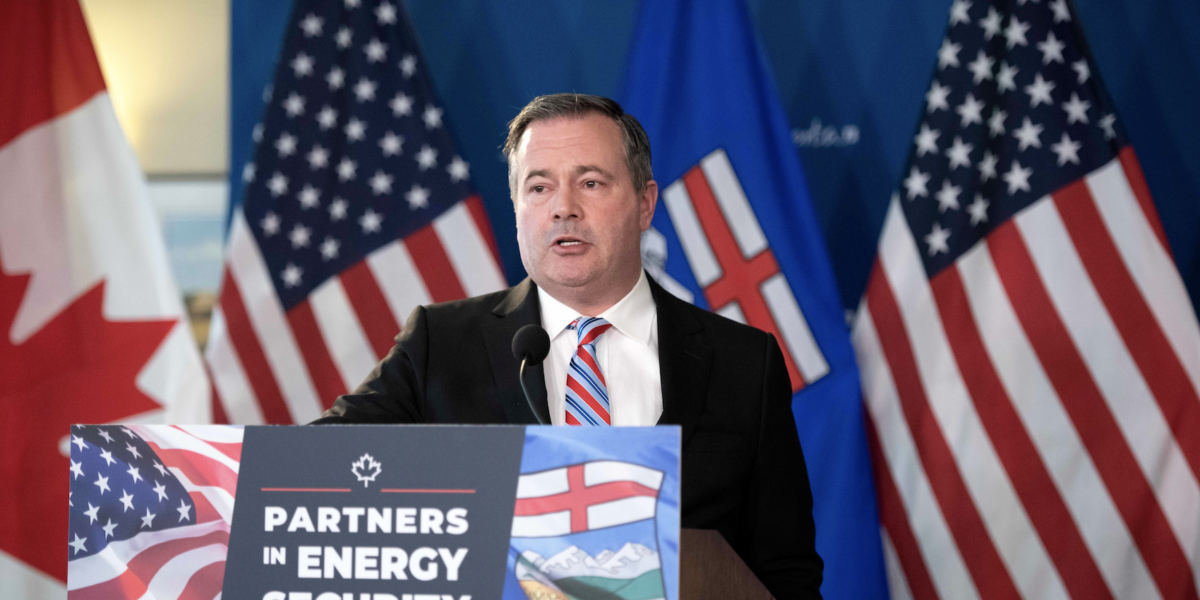 A photo of Jason Kenney, who was disappointed recently when he was unable to secure a meeting with the President of the United States while in Washington. Like Rodney Dangerfield, he says he don't get no respect.