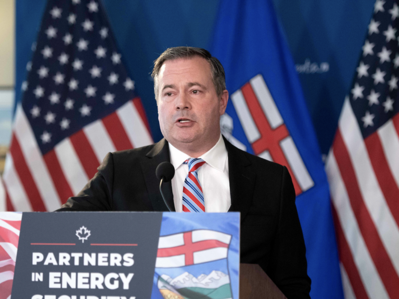 A photo of Jason Kenney, who was disappointed recently when he was unable to secure a meeting with the President of the United States while in Washington. Like Rodney Dangerfield, he says he don't get no respect.