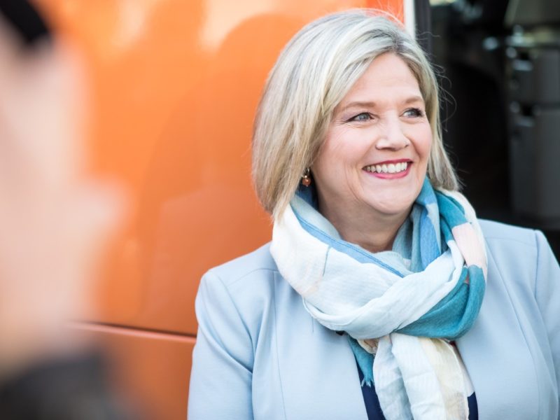 A photo of Ontario NDP leader Andrea Horwath.