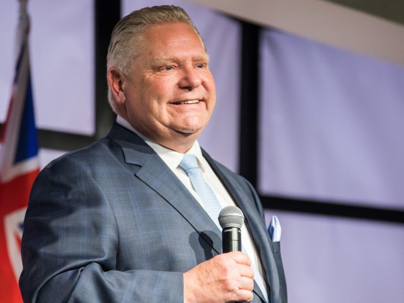 A photo of Ontario Premier Doug Ford.