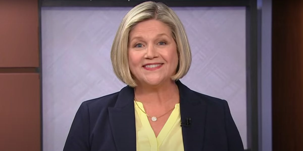 A screencapture of Ontario NDP Leader Andrea Horwath at the Ontario leaders debate held on Monday, May 16.