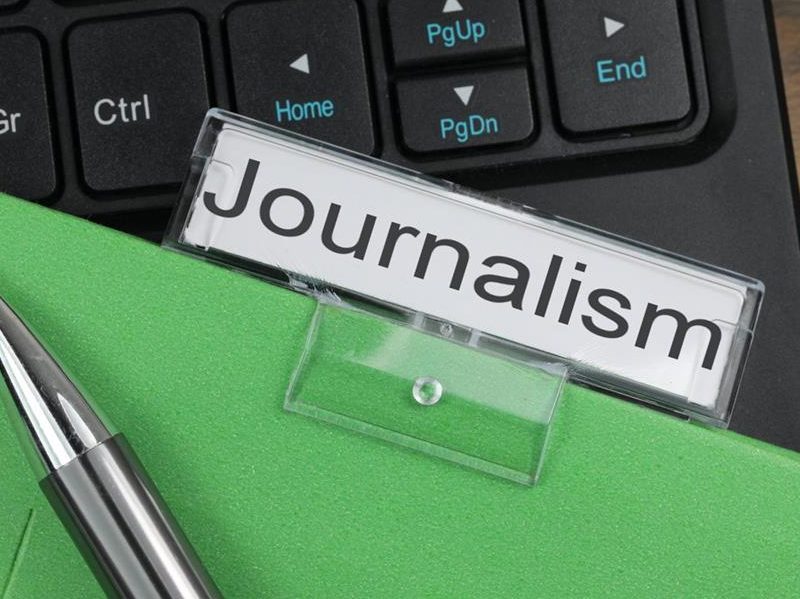 A stock news image representing journalism.