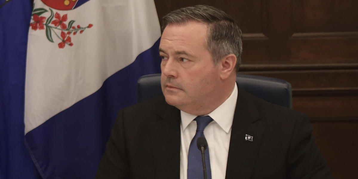 A photo of Alberta Premier Jason Kenney.