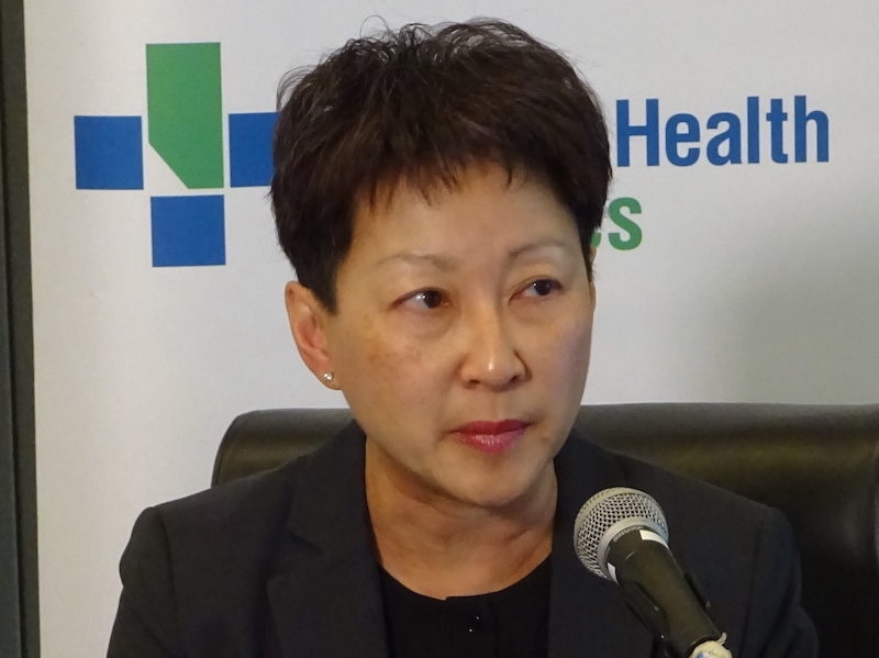 A photo of former Alberta Health Services CEO Verna Yiu, now about to take over as University of Alberta provost and academic VP.