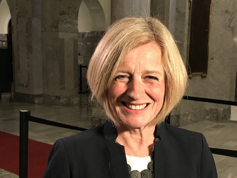 A photo of Alberta Opposition Leader Rachel Notley, the former premier of Alberta.