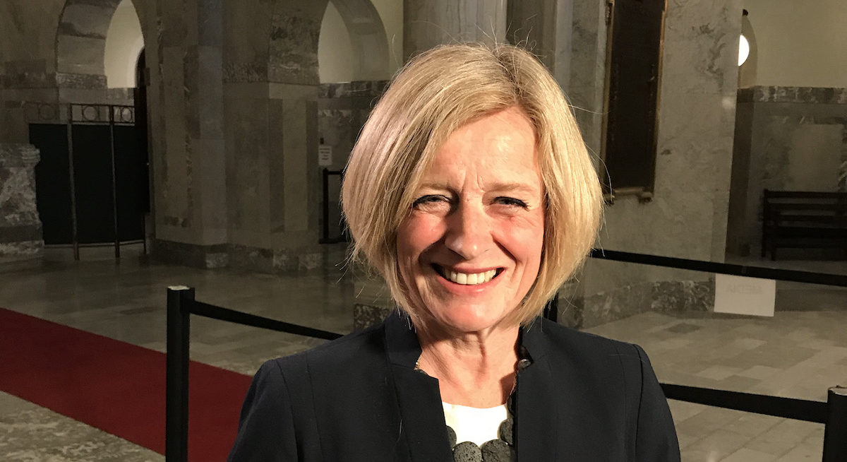 A photo of Alberta Opposition Leader Rachel Notley, the former premier of Alberta.