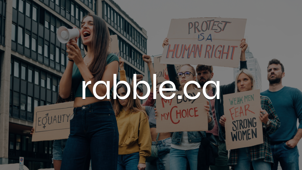 A graphic to support rabble