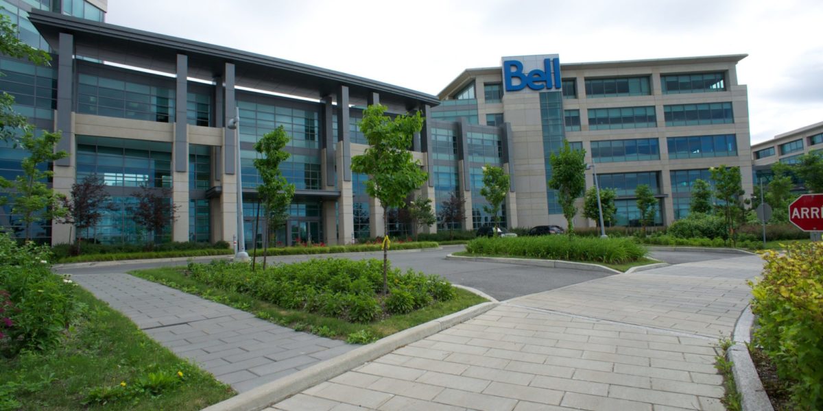 A photo of Bell Canada headquarters in Montreal in 2011.