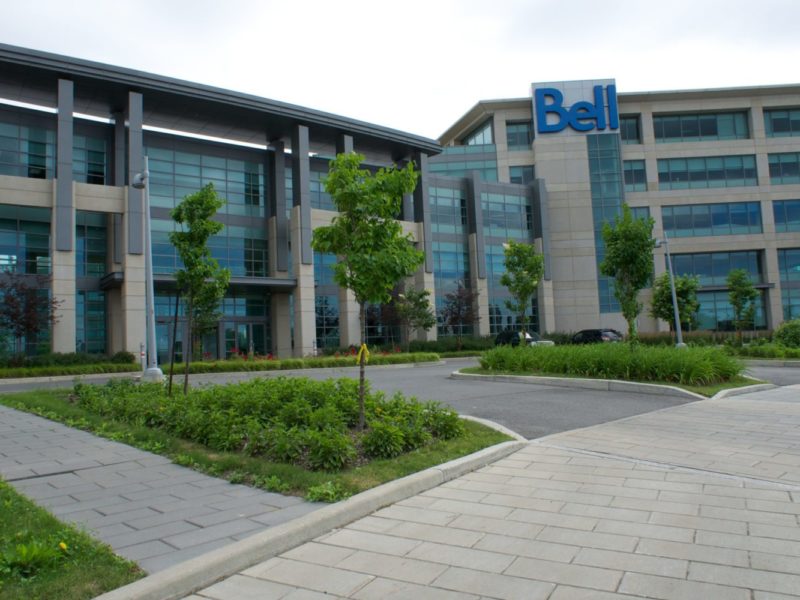 A photo of Bell Canada headquarters in Montreal in 2011.