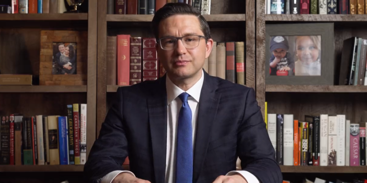 A photo of Pierre Poilievre.