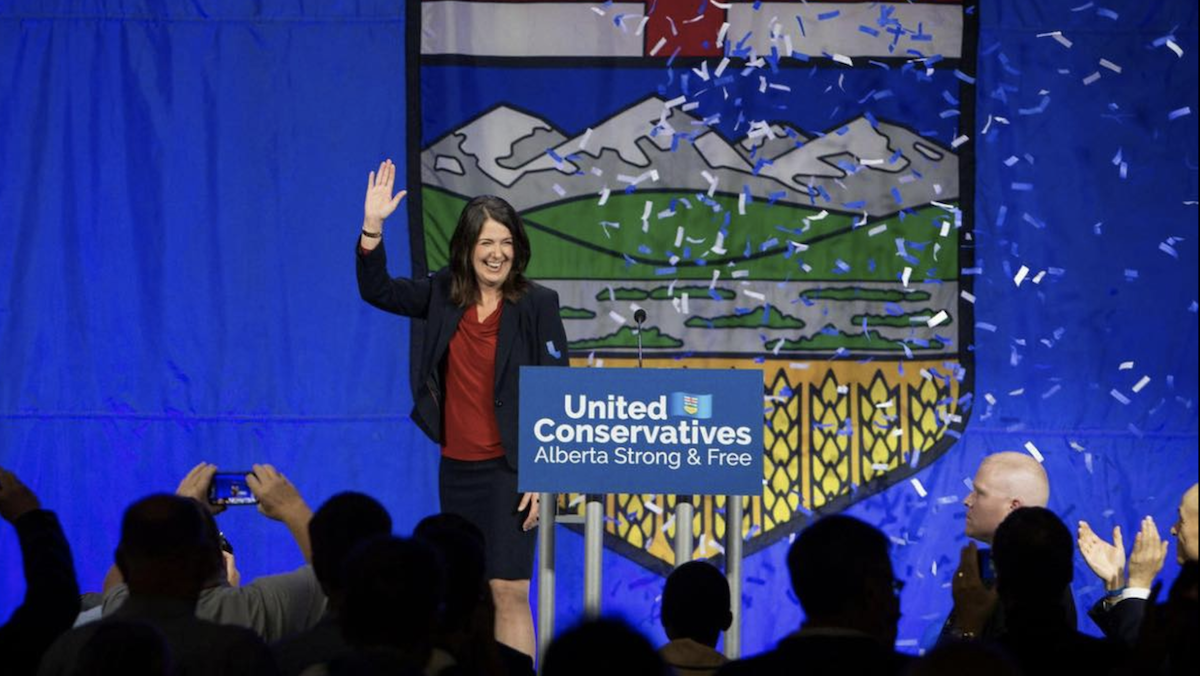 A photo of Alberta Premier Danielle Smith.