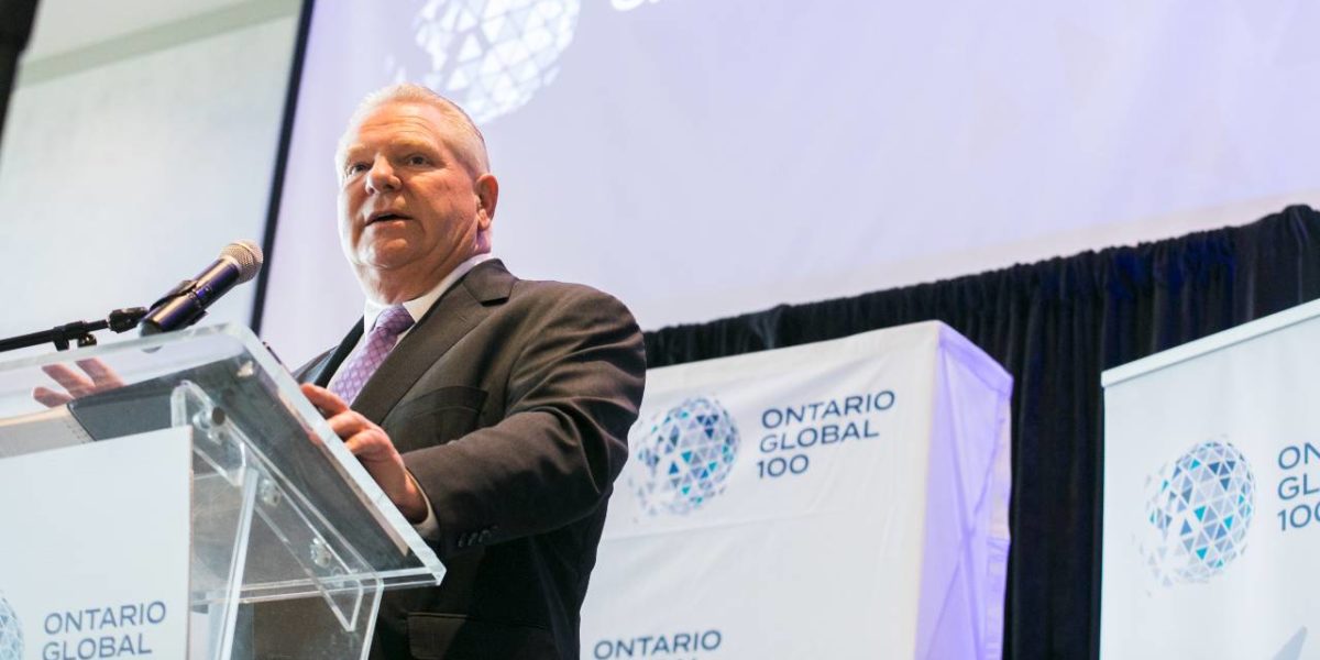 A photo of Ontario Premier Doug Ford.