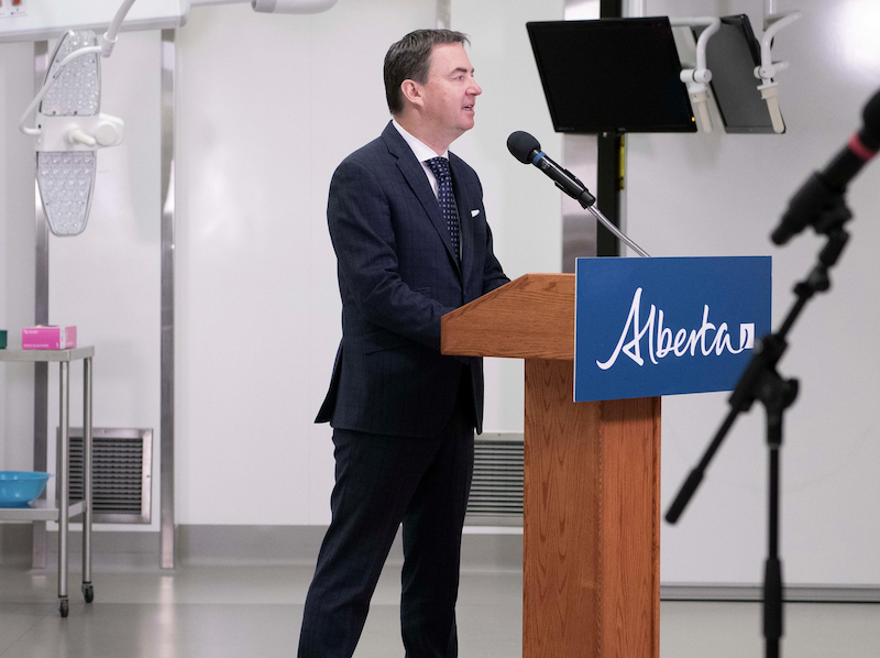 A photo of Alberta Health Minister Jason Copping.