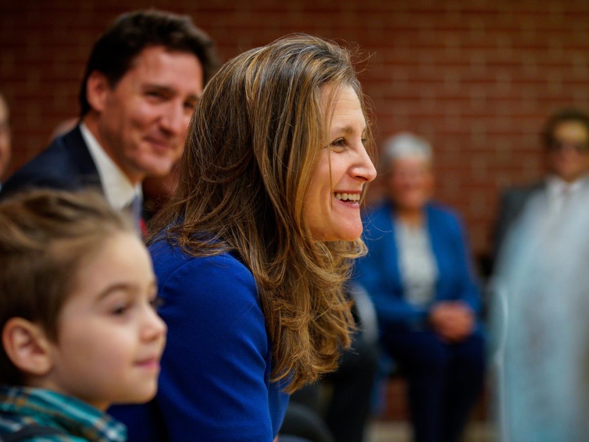 A photo of Canada's Deputy Prime Minister Chrystia Freeland.